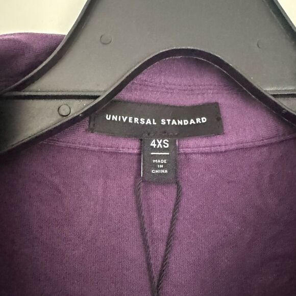 Universal Standard Women's Aalto Liquid Jersey Polo Top Size 4XS (00-0) - Picture 6 of 7